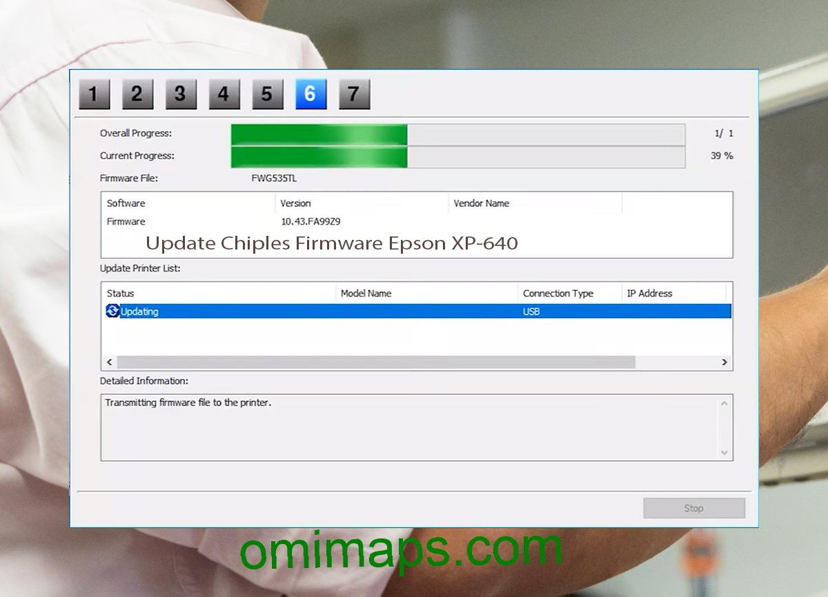 Update Chipless Firmware Epson XP-640 9