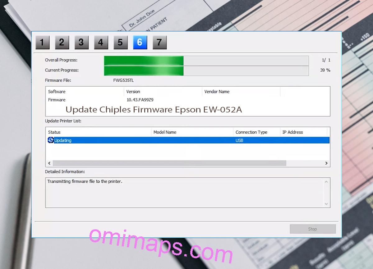 Update Chipless Firmware Epson EW-052A 9
