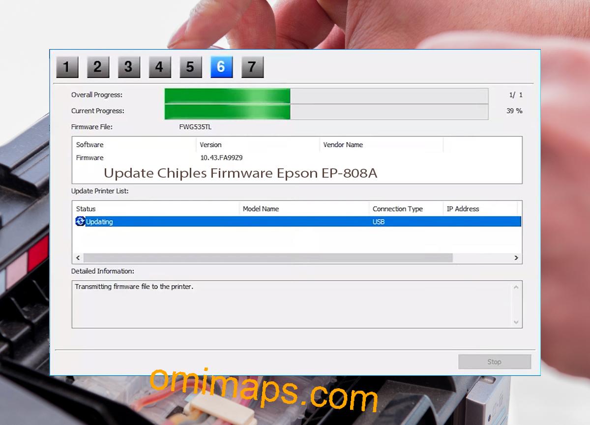 Update Chipless Firmware Epson EP-808A 9