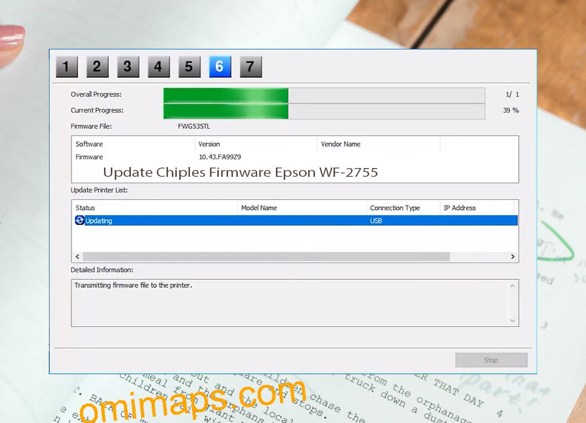 Update Chipless Firmware Epson WF-2755 9