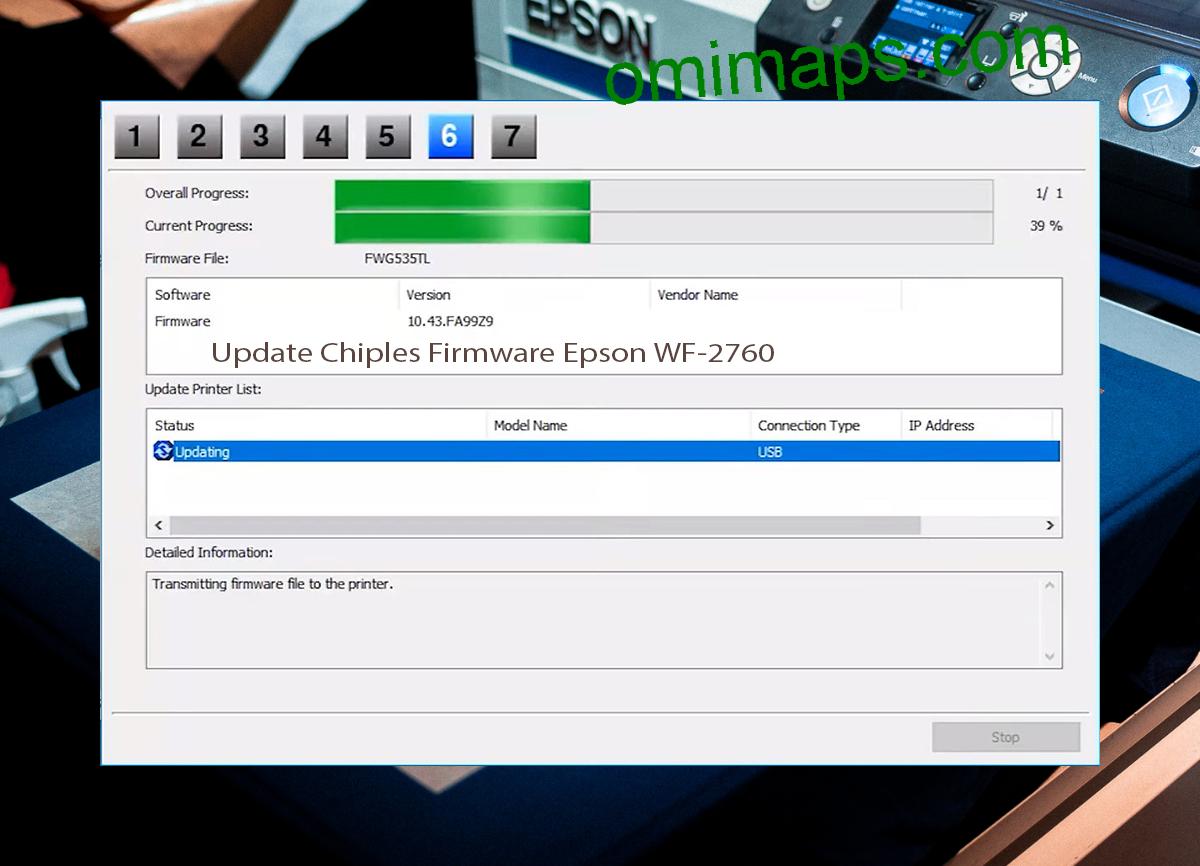 Update Chipless Firmware Epson WF-2760 9