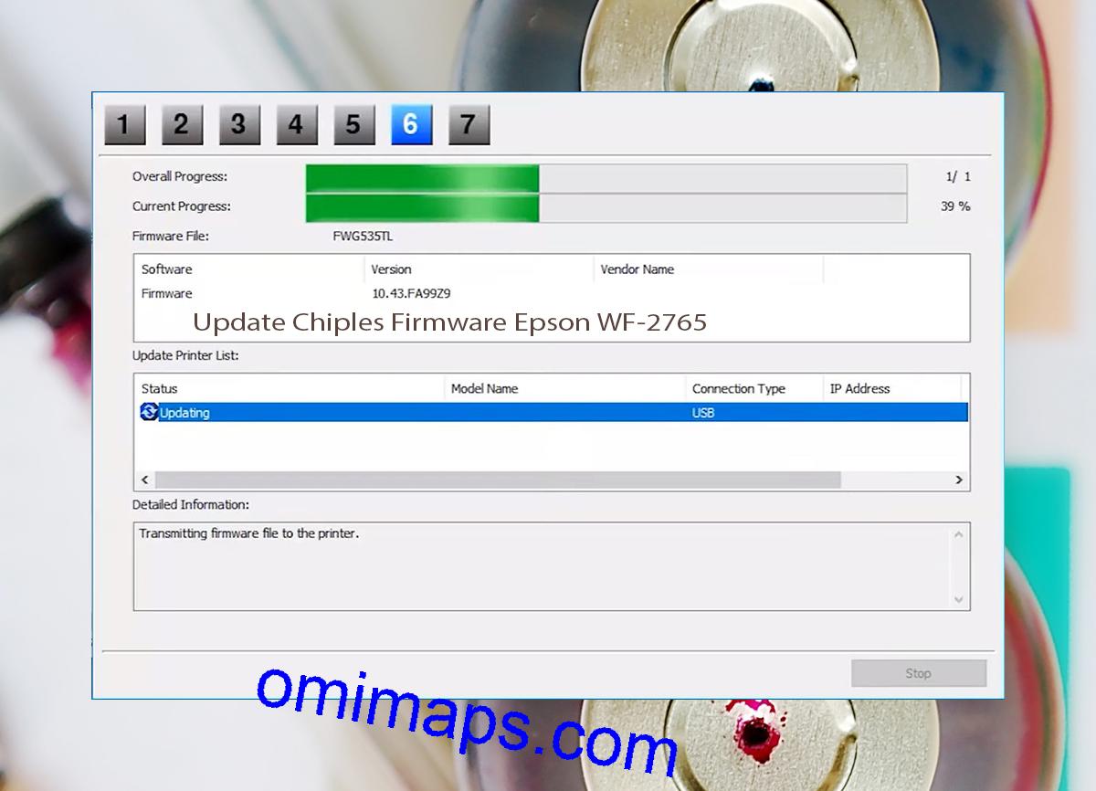 Update Chipless Firmware Epson WF-2765 9