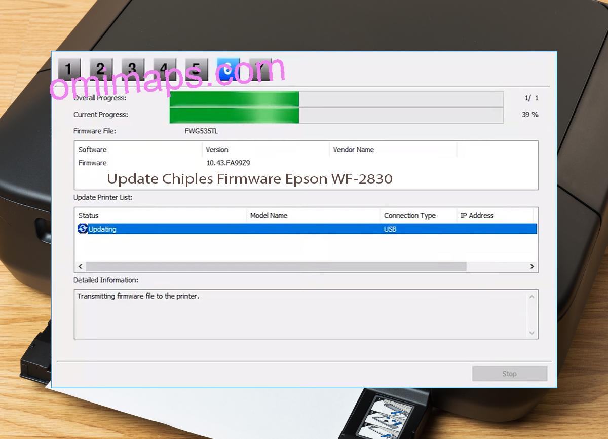 Update Chipless Firmware Epson WF-2830 9