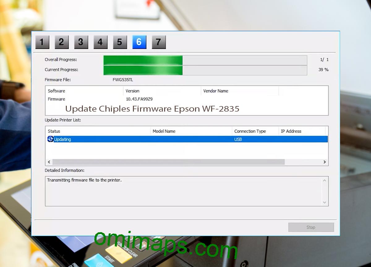Update Chipless Firmware Epson WF-2835 9