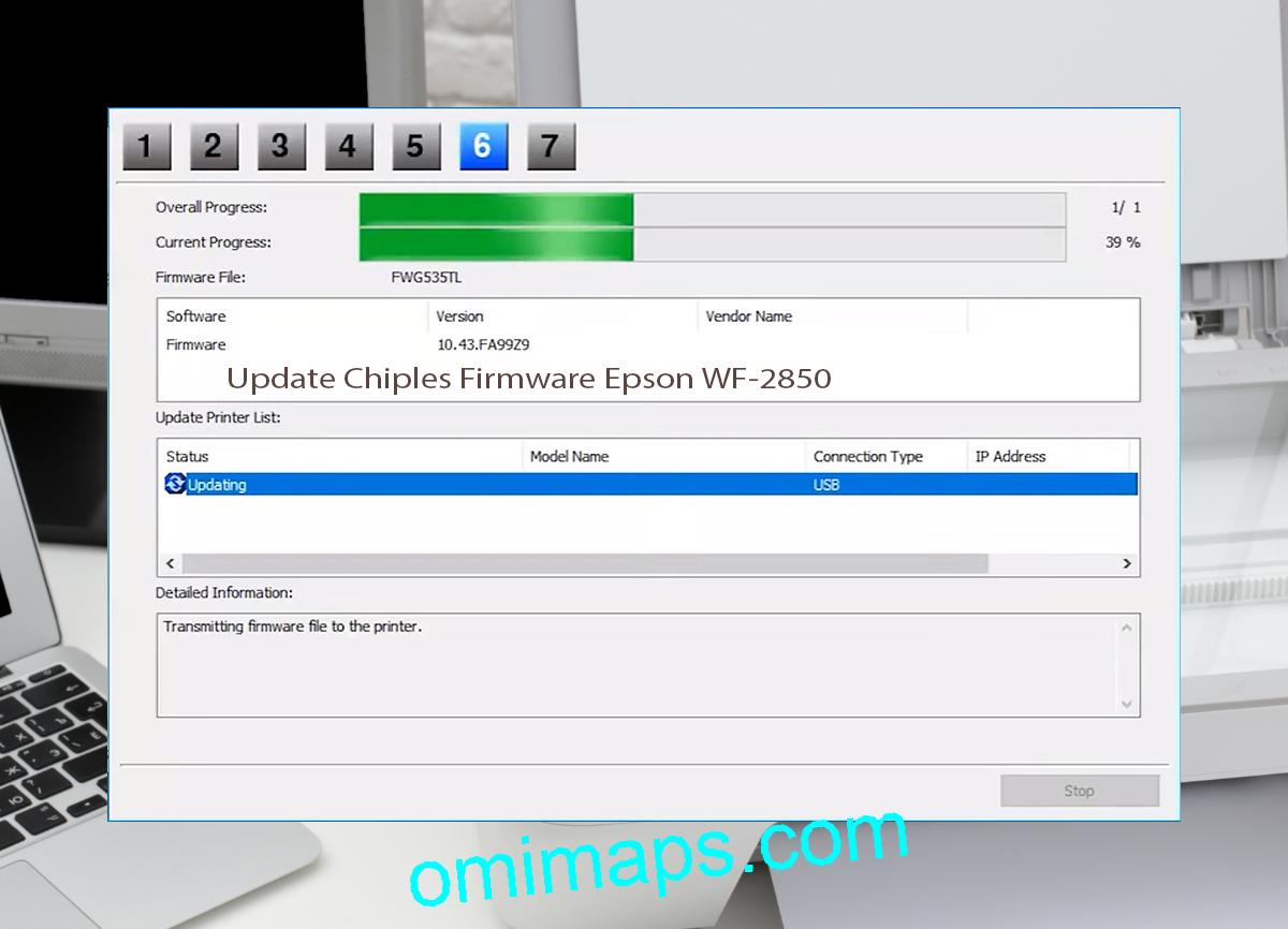 Update Chipless Firmware Epson WF-2850 9