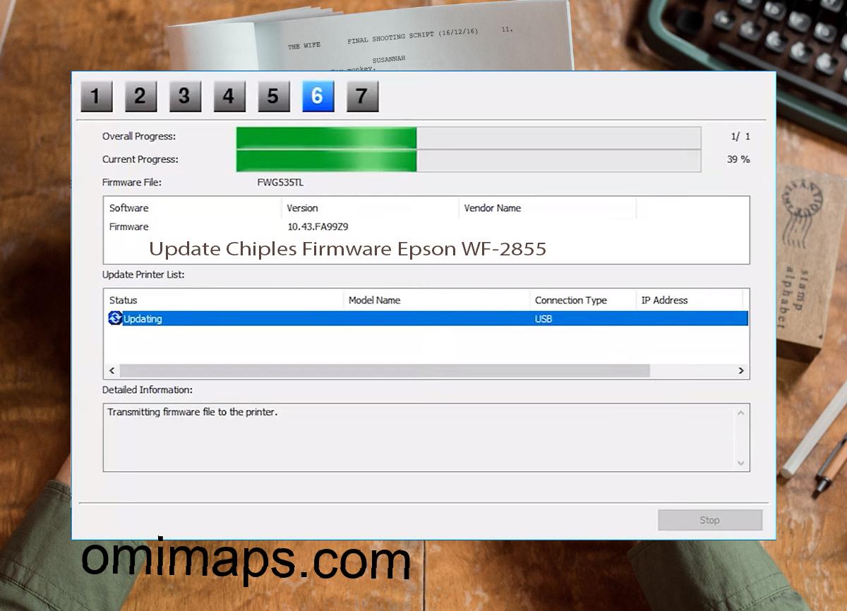 Update Chipless Firmware Epson WF-2855 9