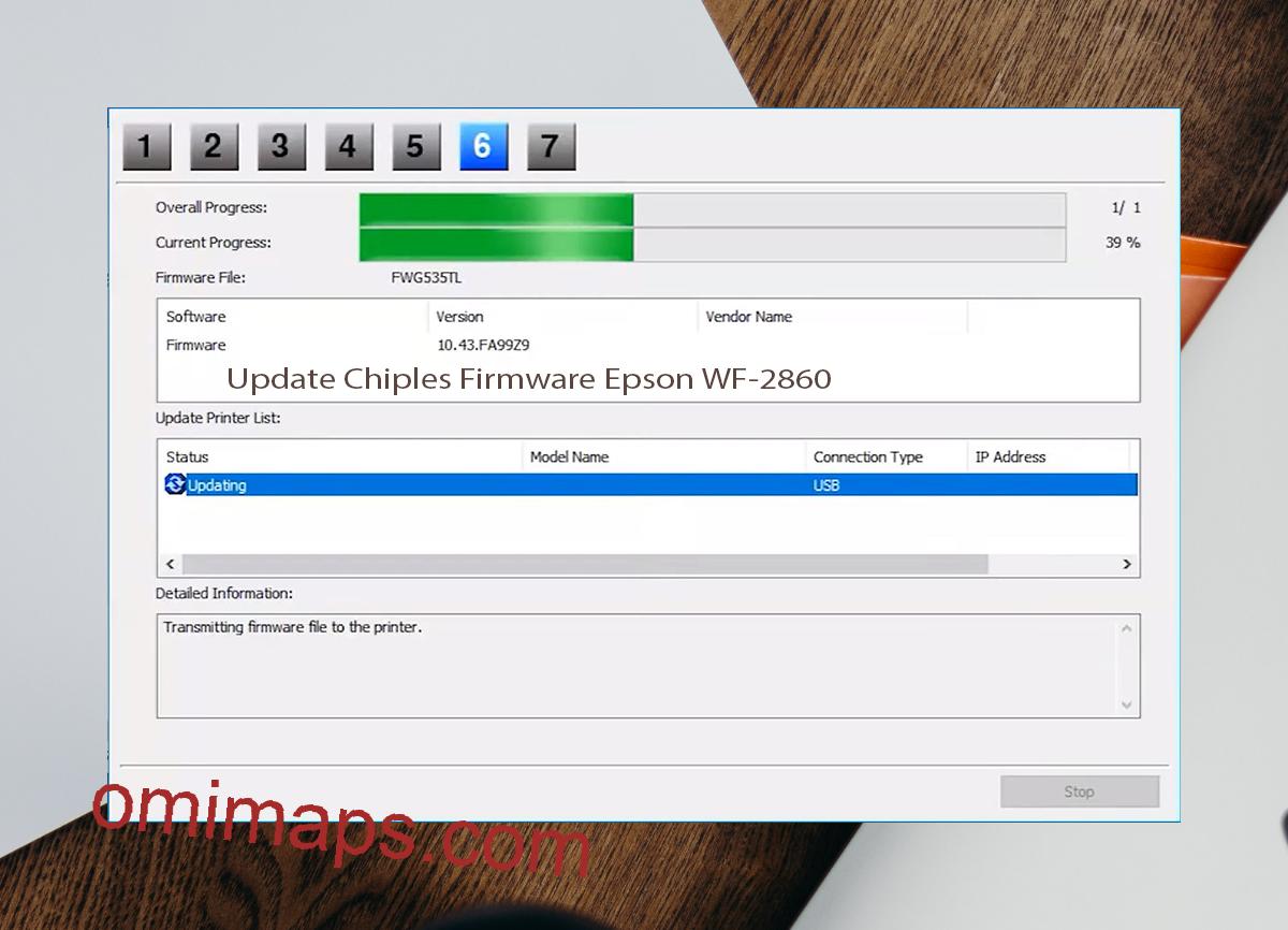 Update Chipless Firmware Epson WF-2860 9