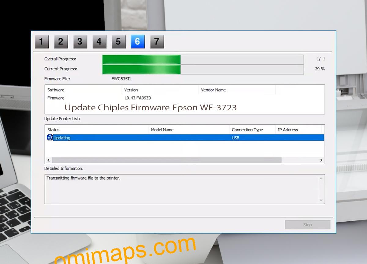 Update Chipless Firmware Epson WF-3723 9