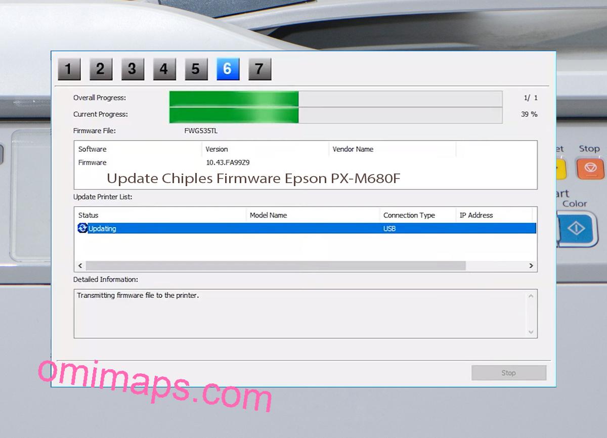 Update Chipless Firmware Epson PX-M680F 9