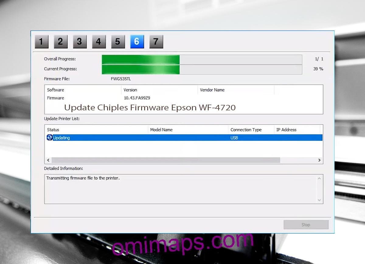 Update Chipless Firmware Epson WF-4720 9