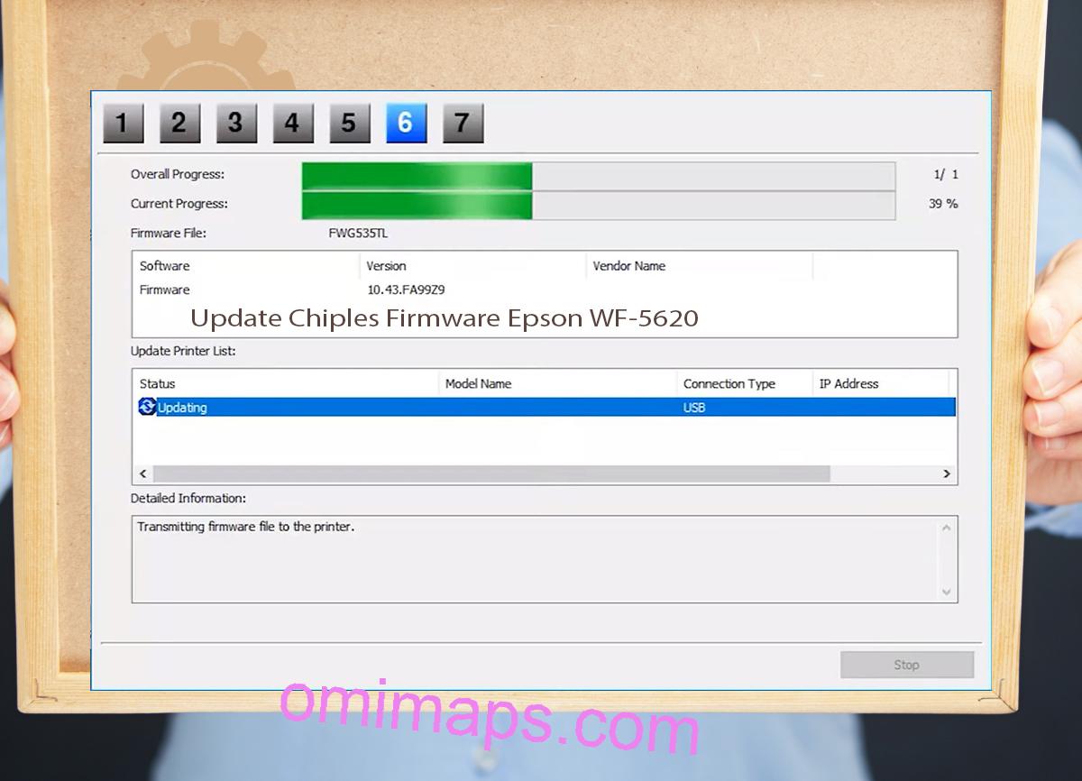 Update Chipless Firmware Epson WF-5620 9