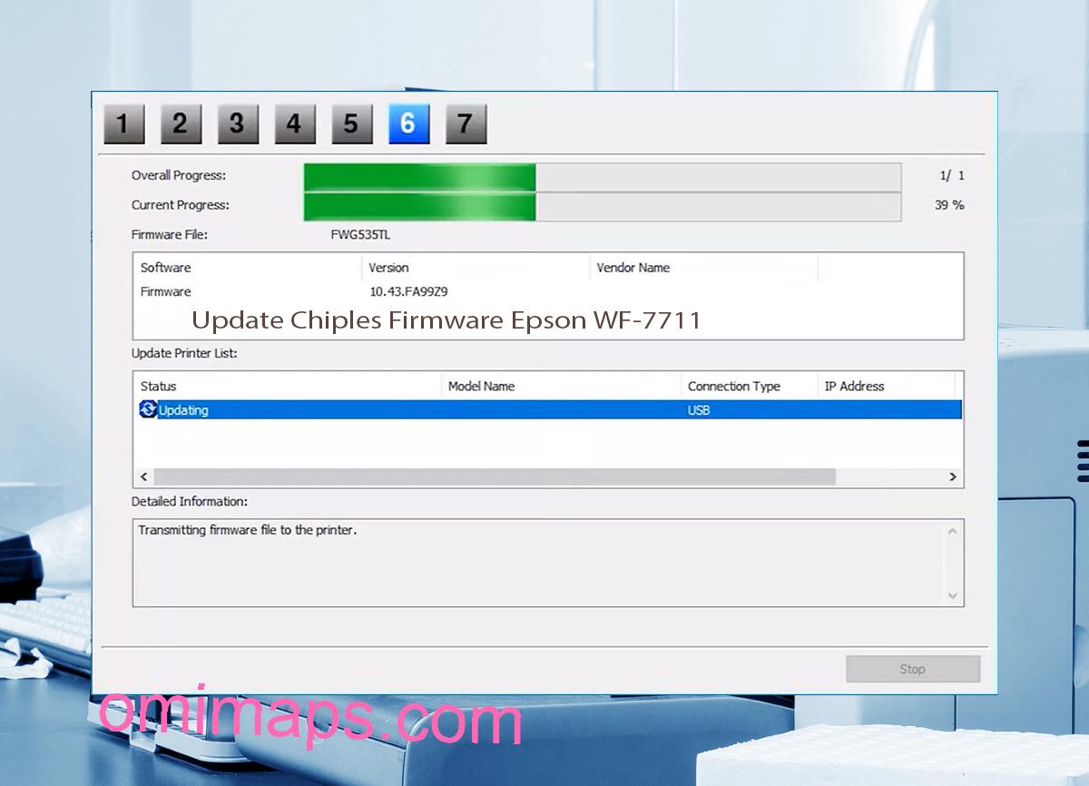 Update Chipless Firmware Epson WF-7711 9