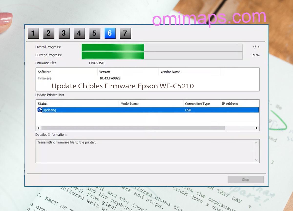 Update Chipless Firmware Epson WF-C5210 9