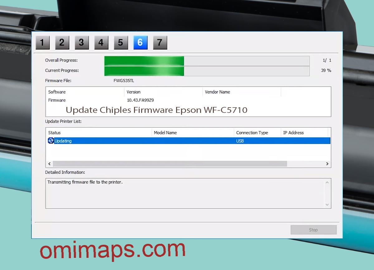 Update Chipless Firmware Epson WF-C5710 9