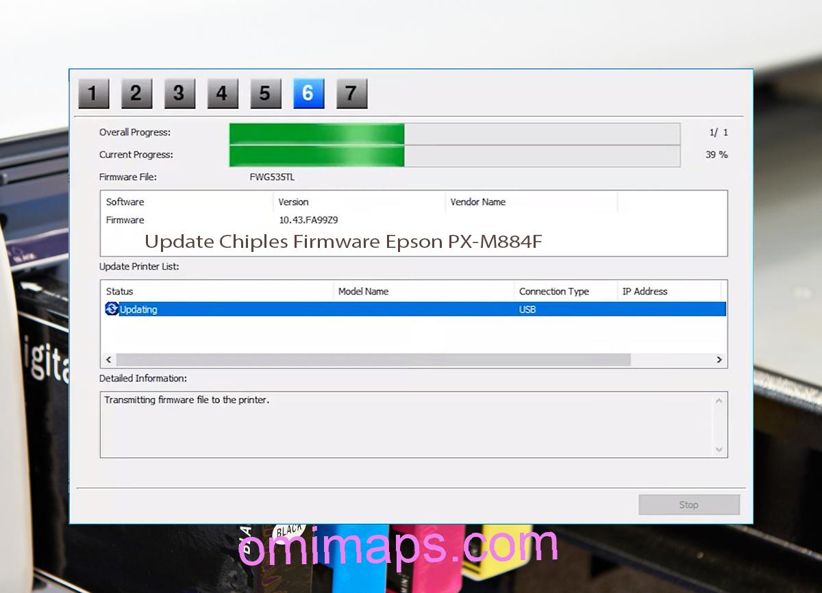 Update Chipless Firmware Epson PX-M884F 9