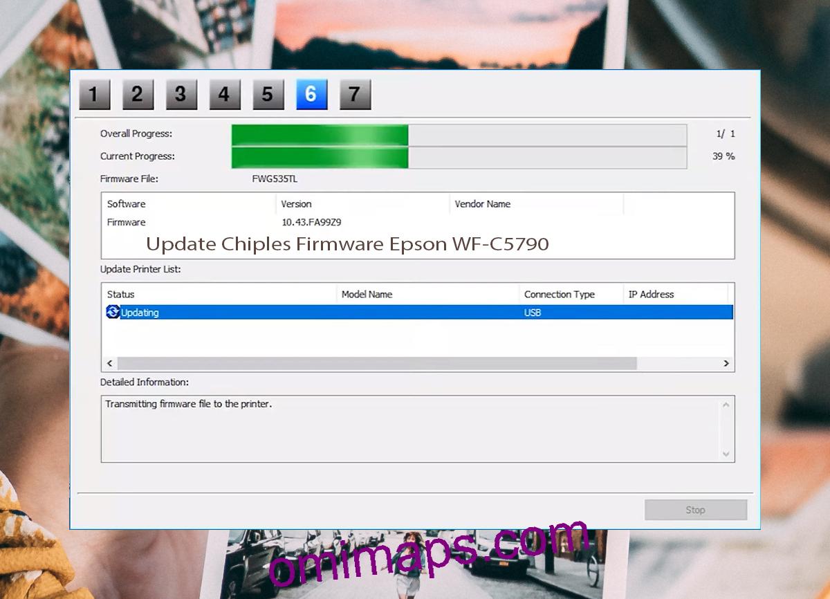 Update Chipless Firmware Epson WF-C5790 9