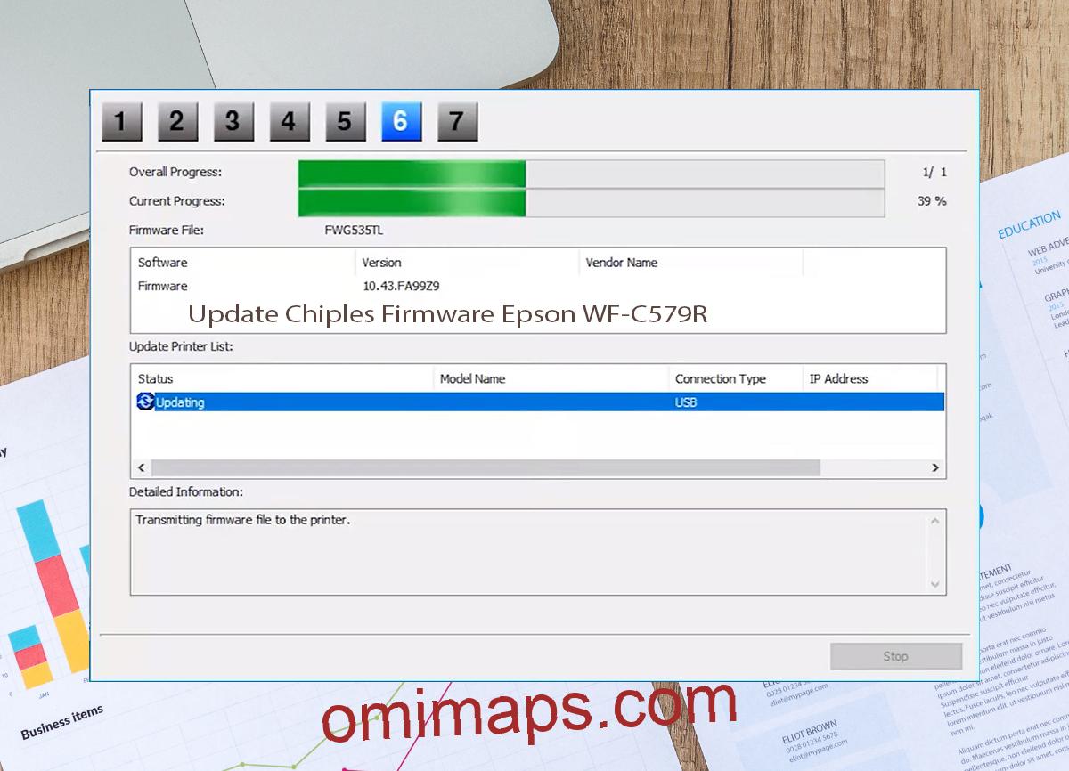 Update Chipless Firmware Epson WF-C579R 9
