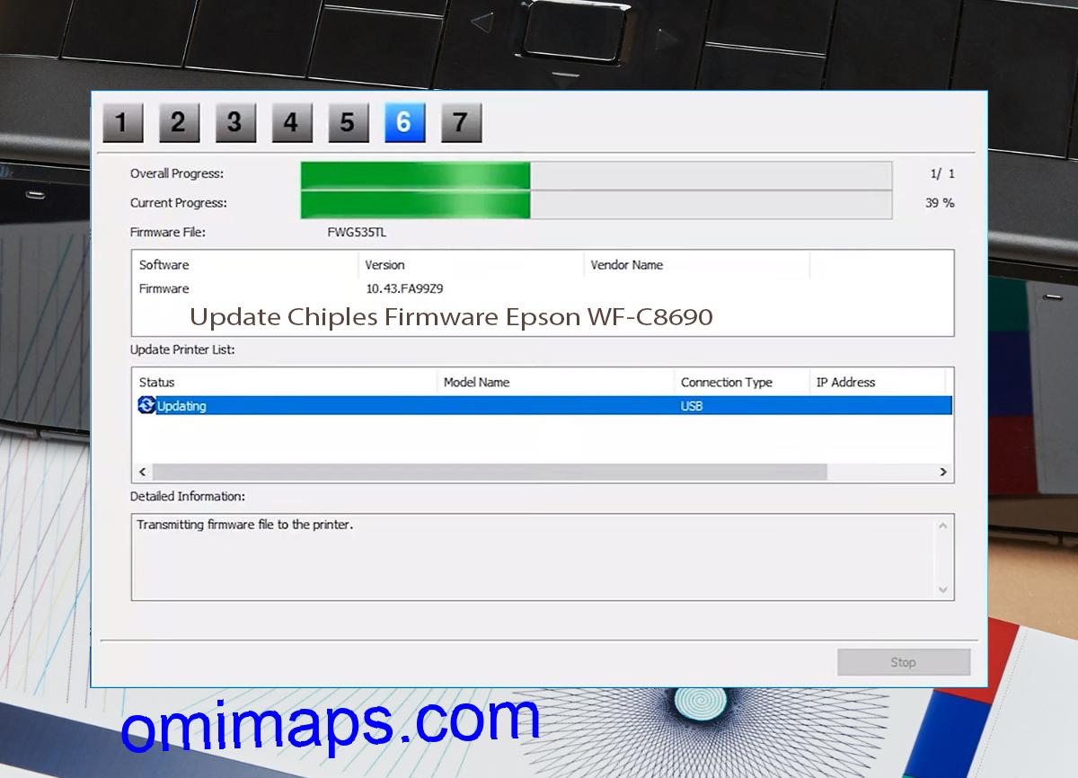 Update Chipless Firmware Epson WF-C8690 9