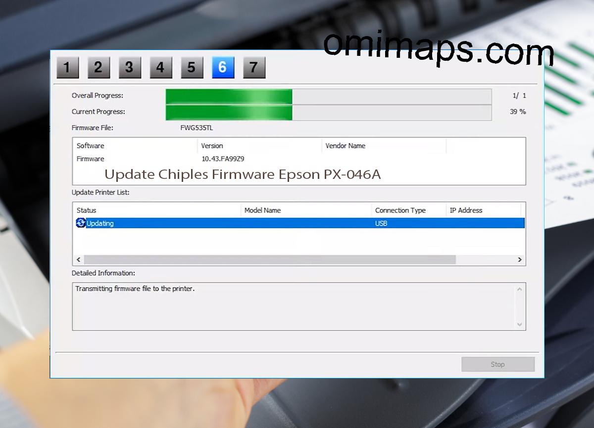 Update Chipless Firmware Epson PX-046A 9