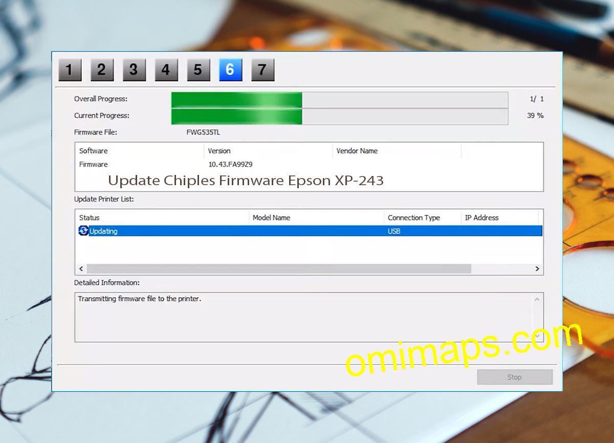 Update Chipless Firmware Epson XP-243 9