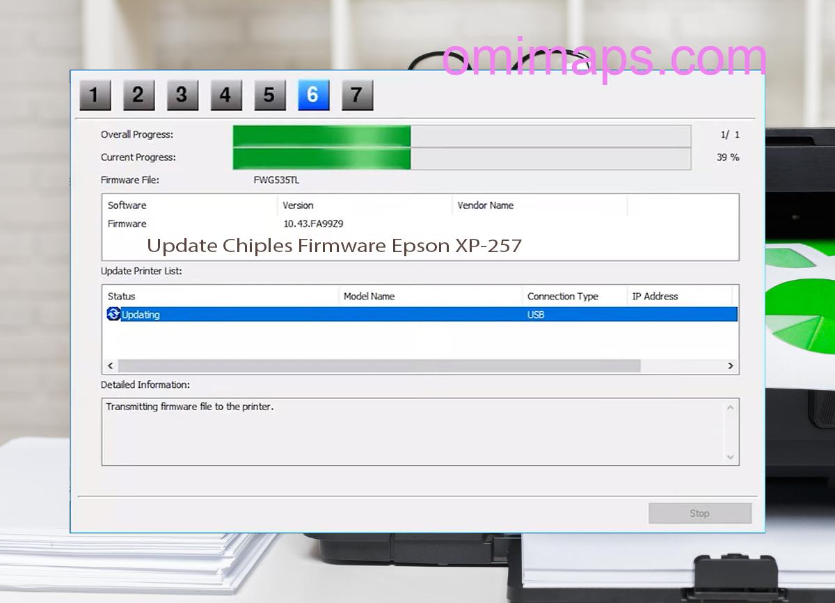 Update Chipless Firmware Epson XP-257 9