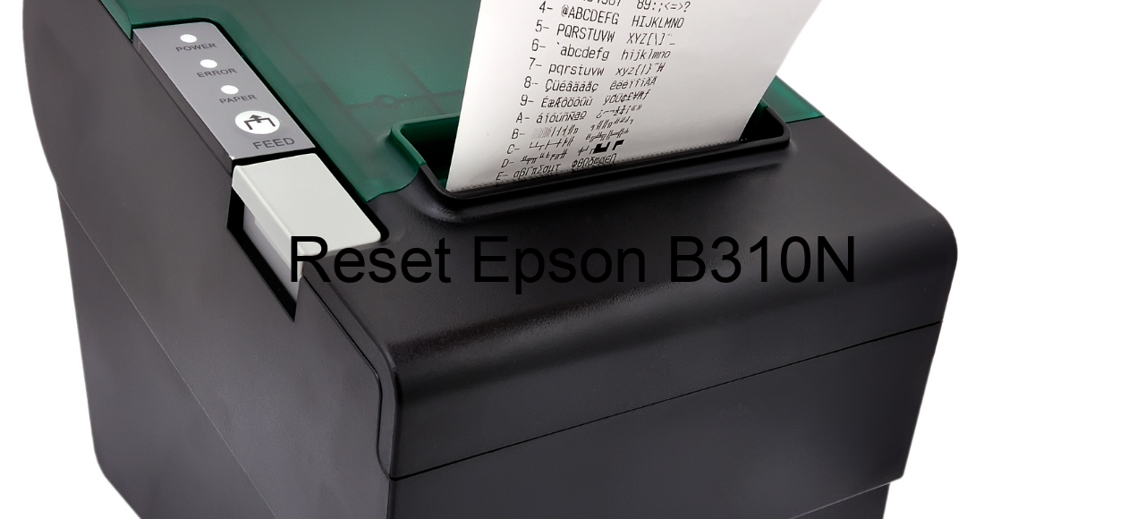 reset Epson B310N