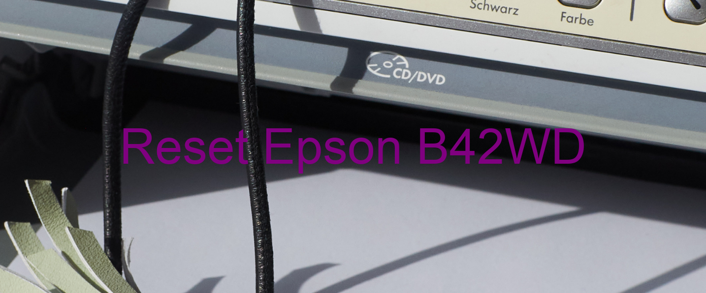 reset Epson B42WD