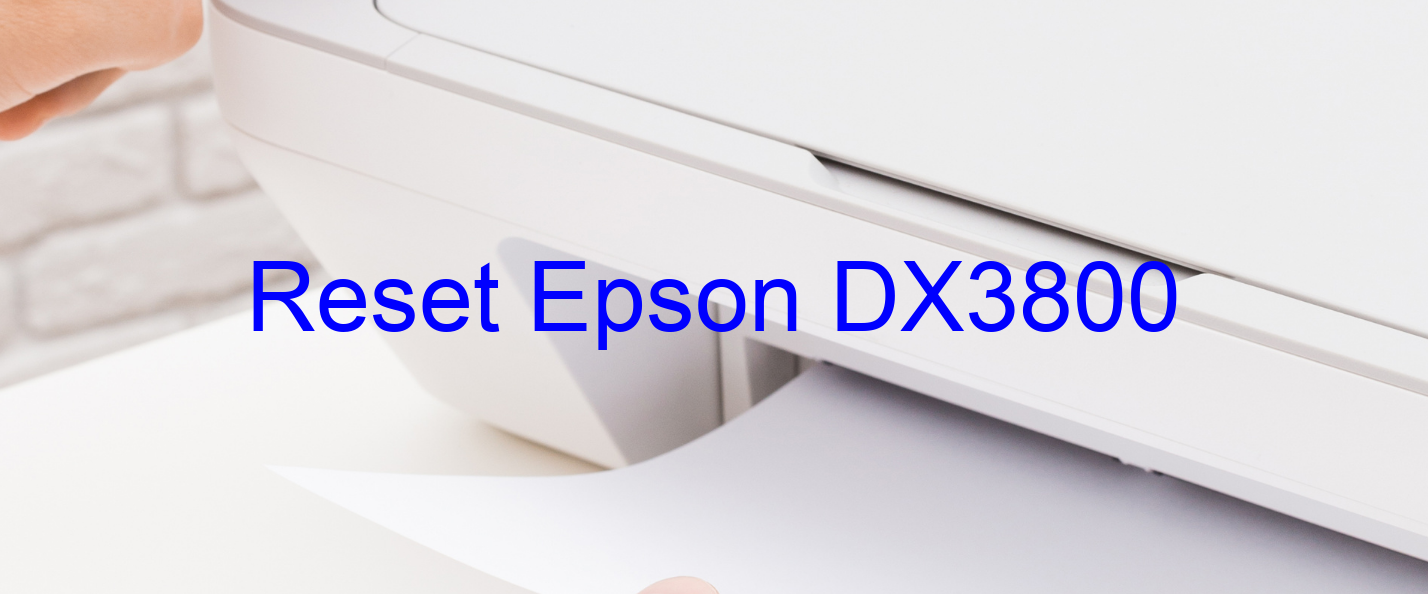 reset Epson DX3800
