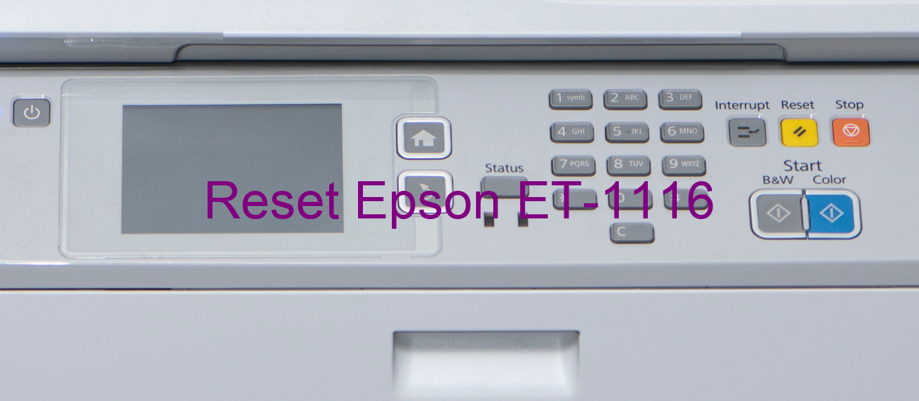 reset Epson ET-1116