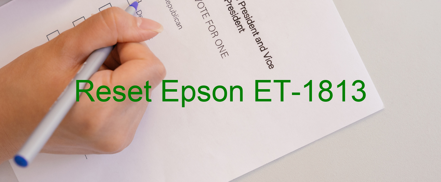 reset Epson ET-1813