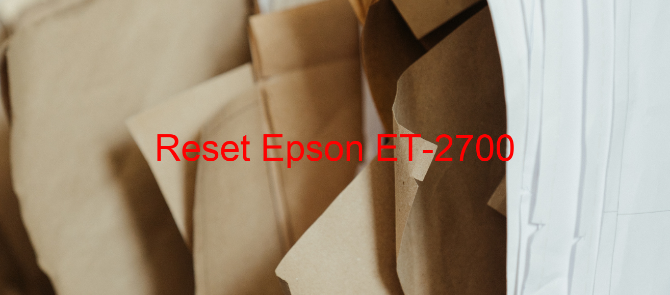 reset Epson ET-2700