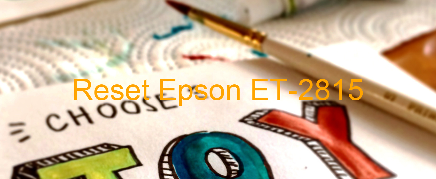 reset Epson ET-2815