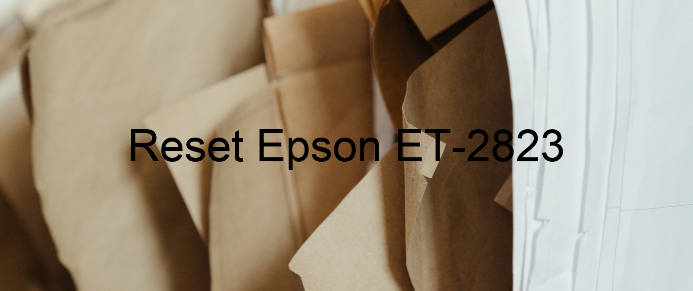 reset Epson ET-2823