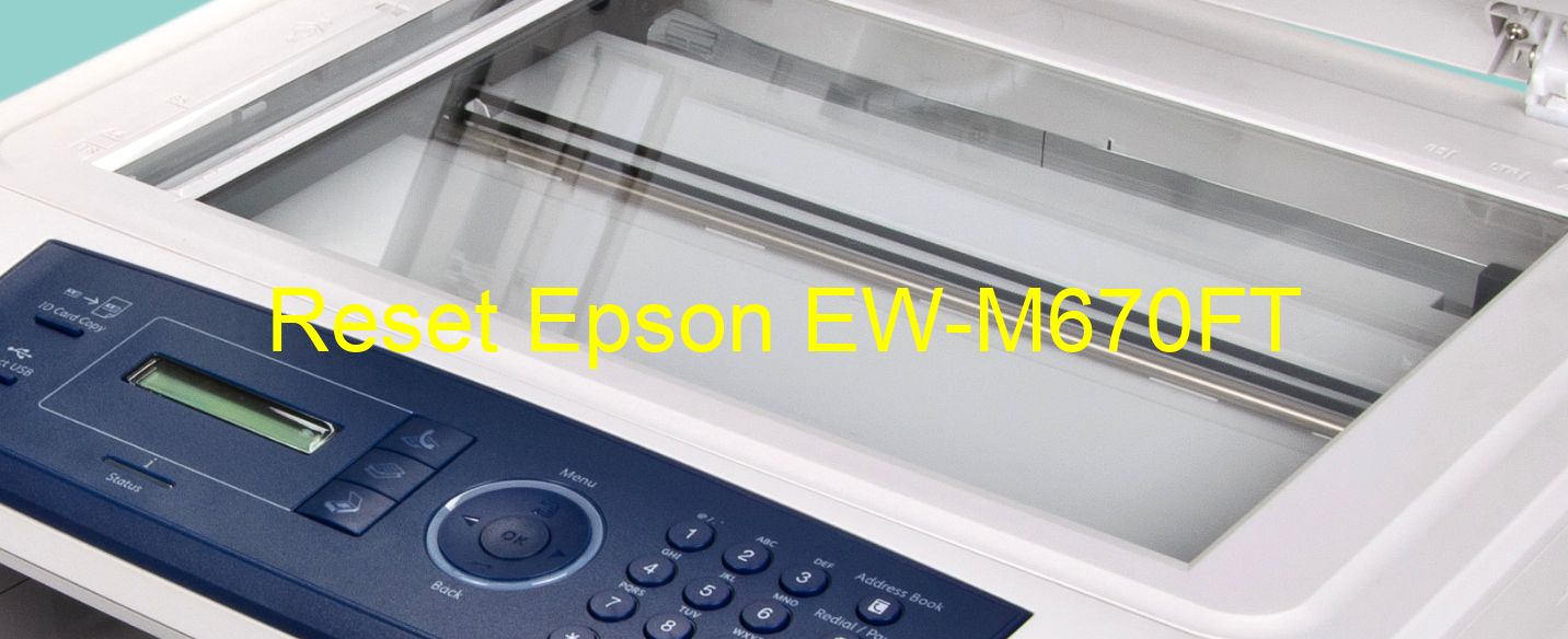 reset Epson EW-M670FT
