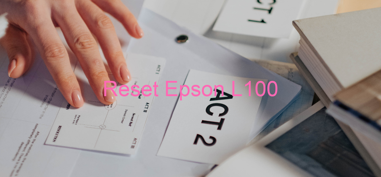 reset Epson L100