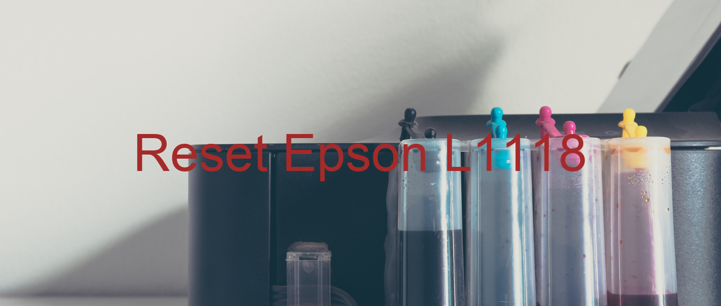 reset Epson L1118