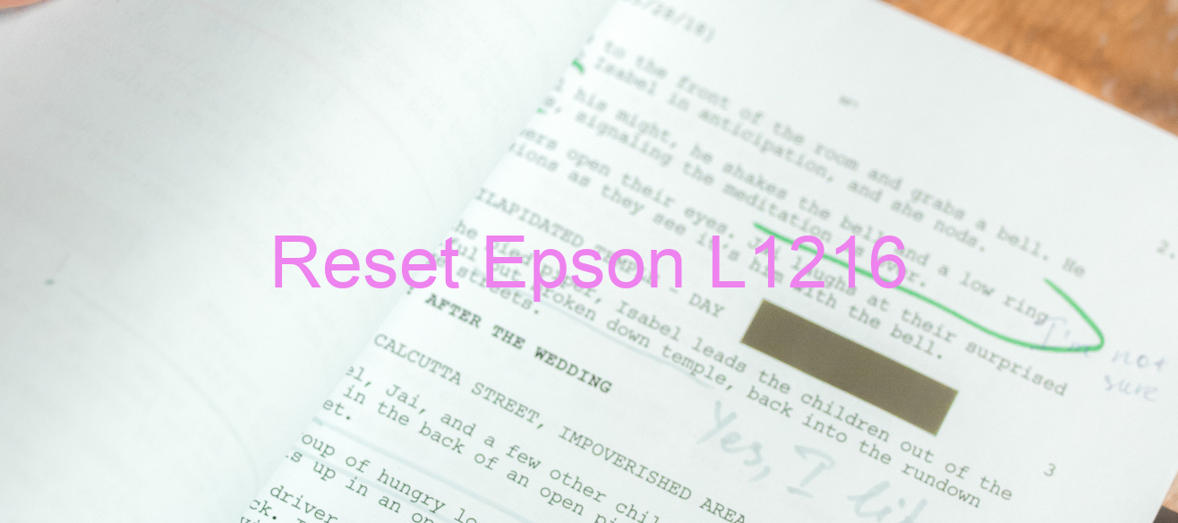 reset Epson L1216