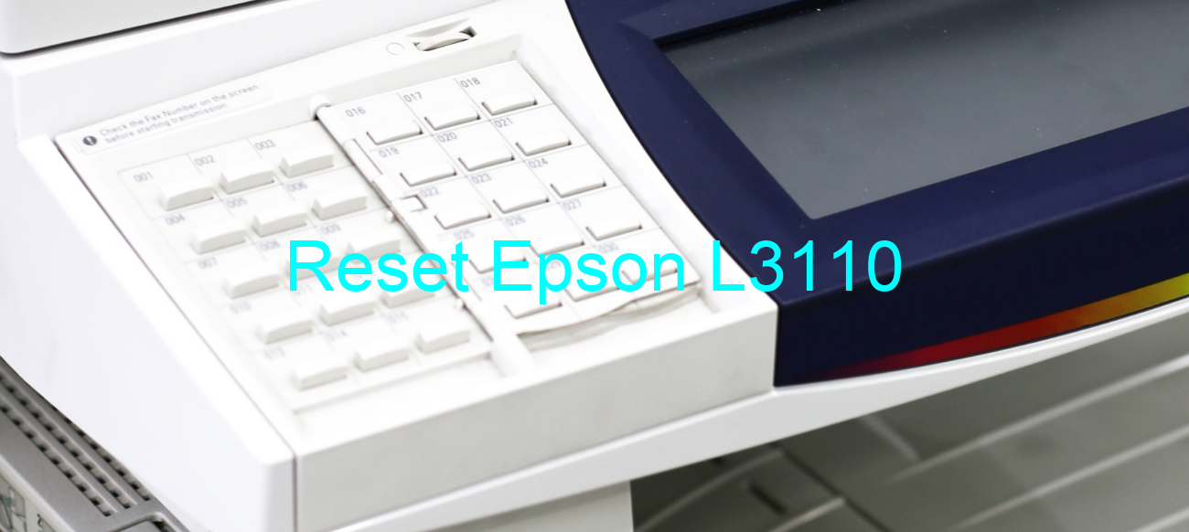reset Epson L3110