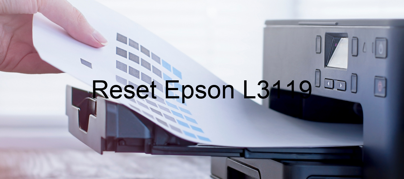 reset Epson L3119