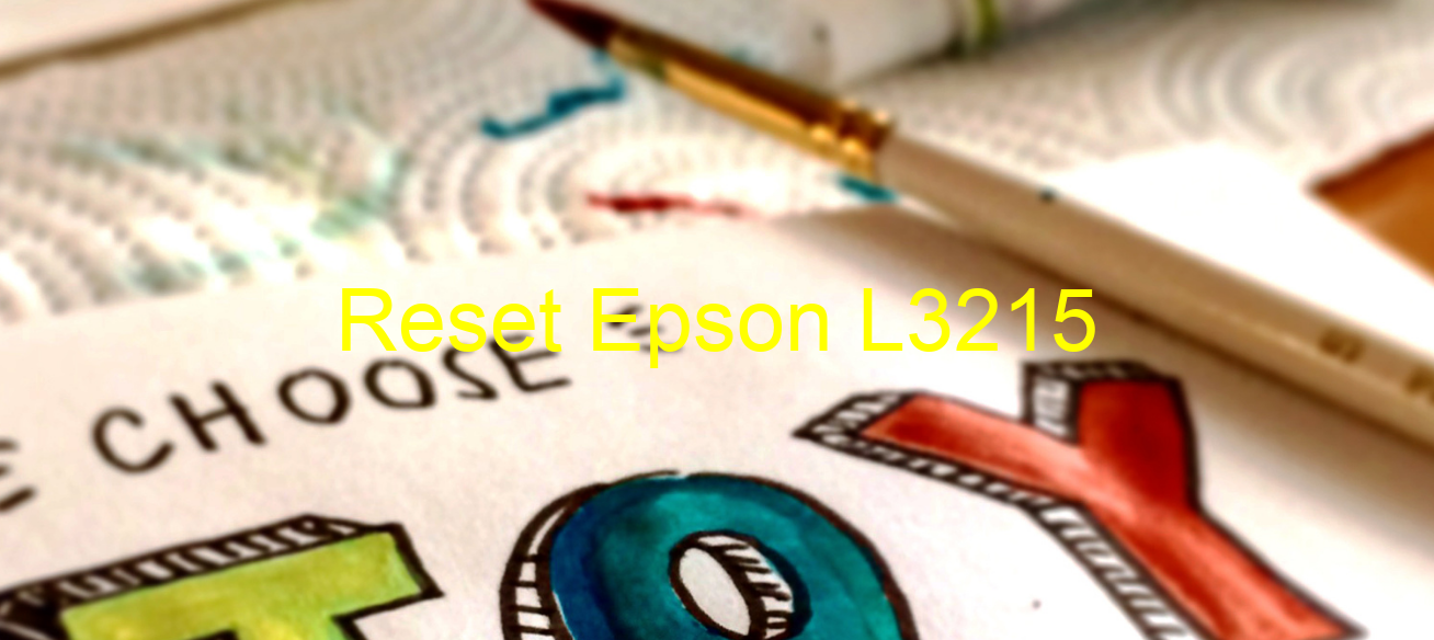 reset Epson L3215
