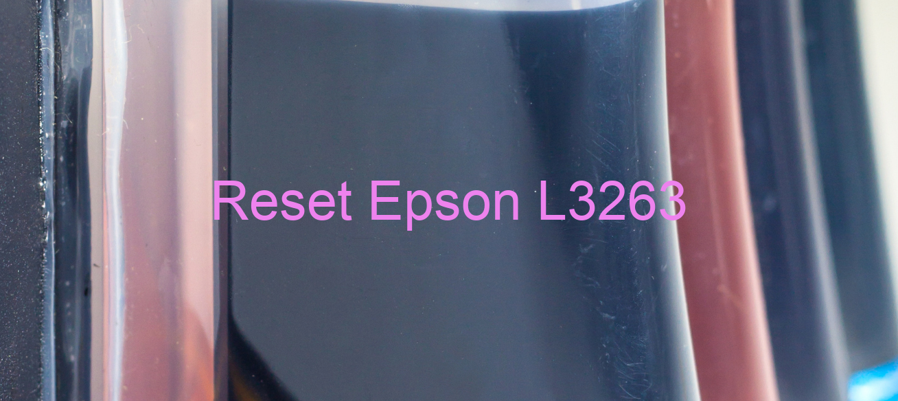 reset Epson L3263