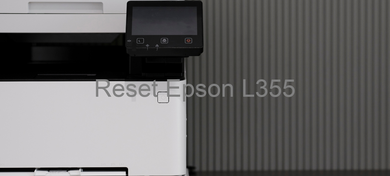 reset Epson L355