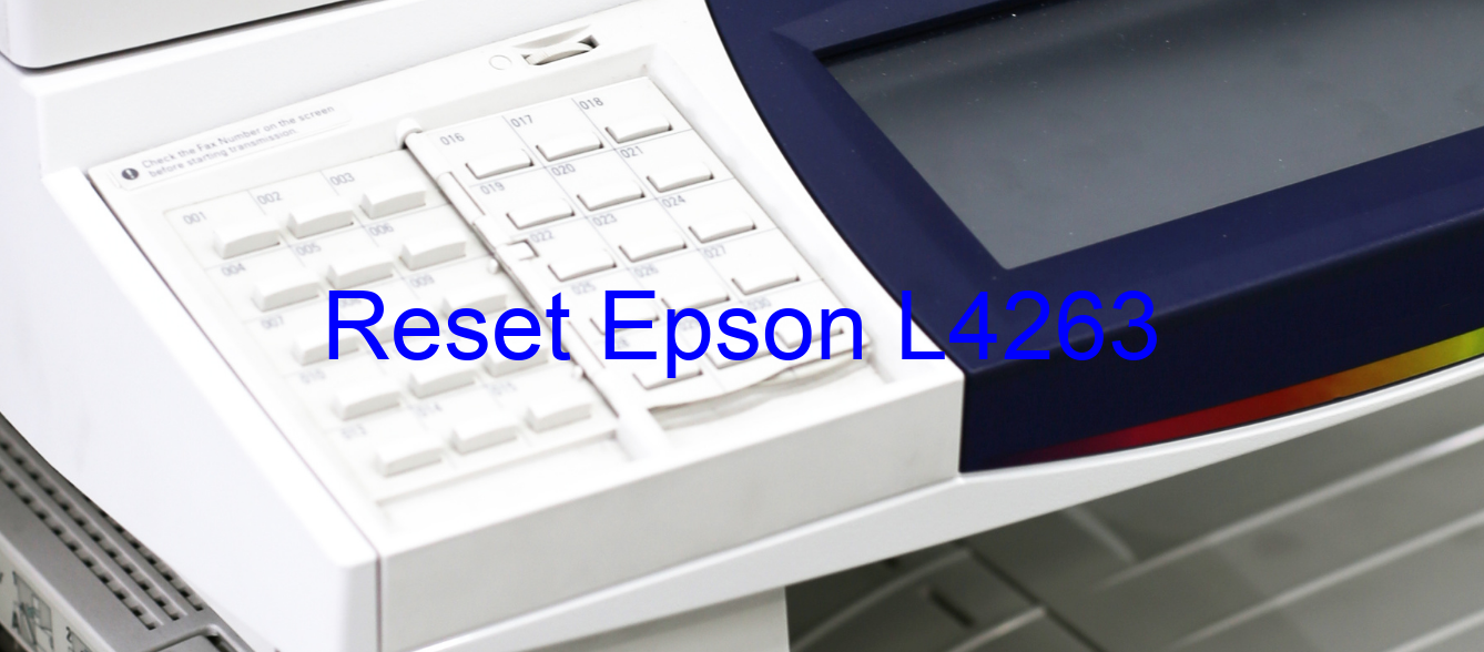 reset Epson L4263