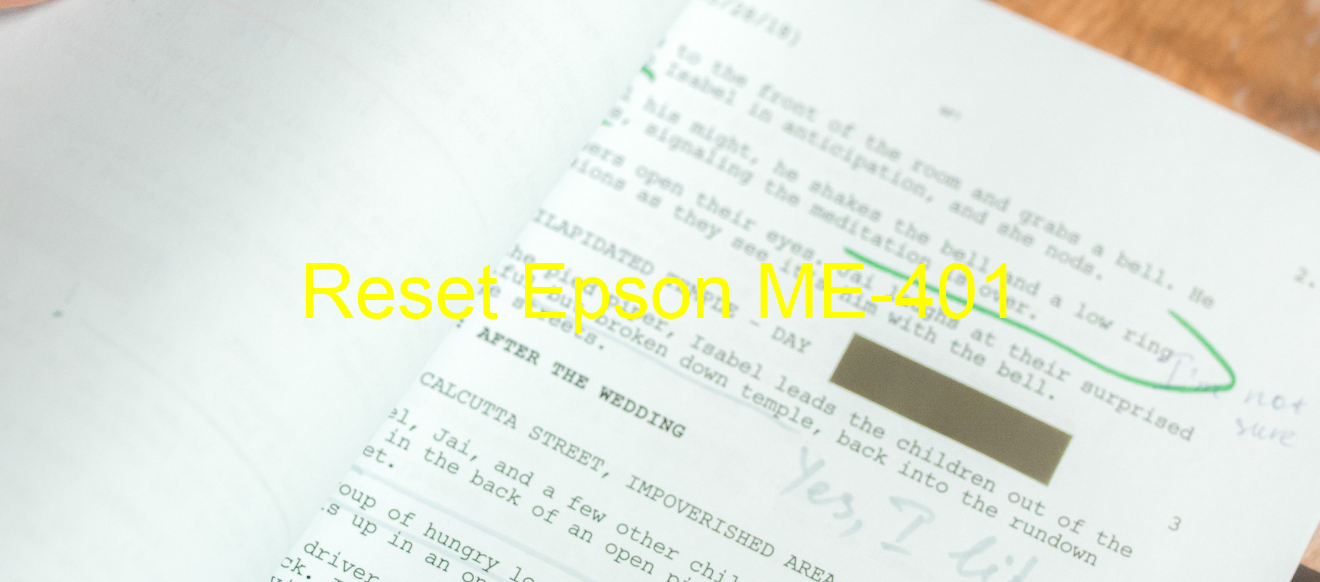 reset Epson ME-401