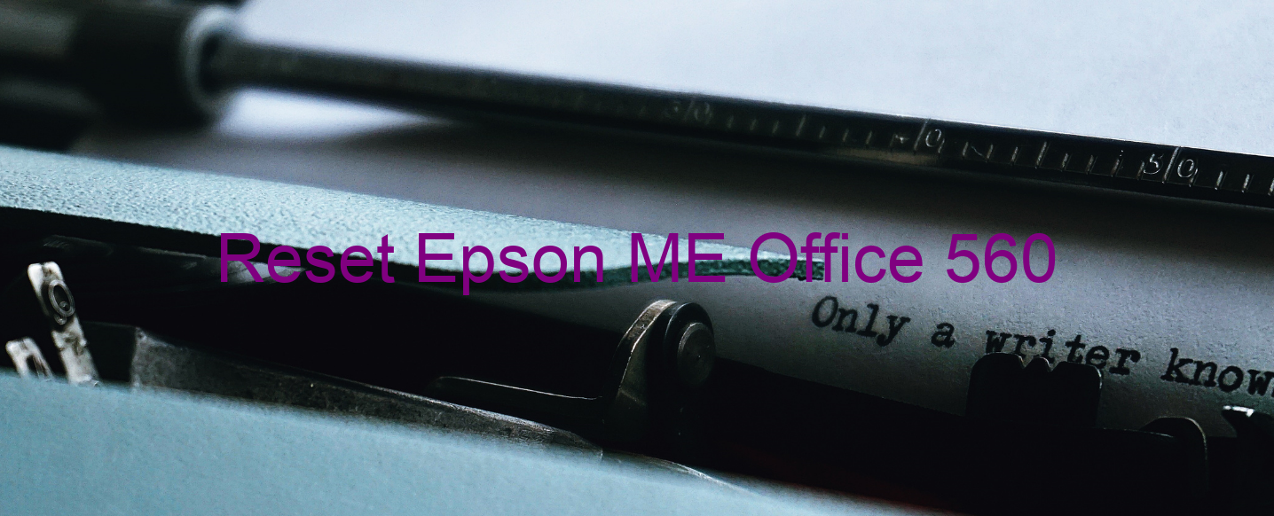 reset Epson ME Office 560