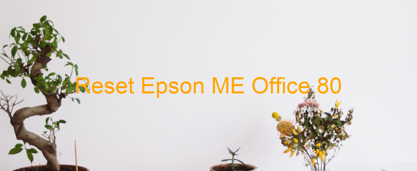 reset Epson ME Office 80