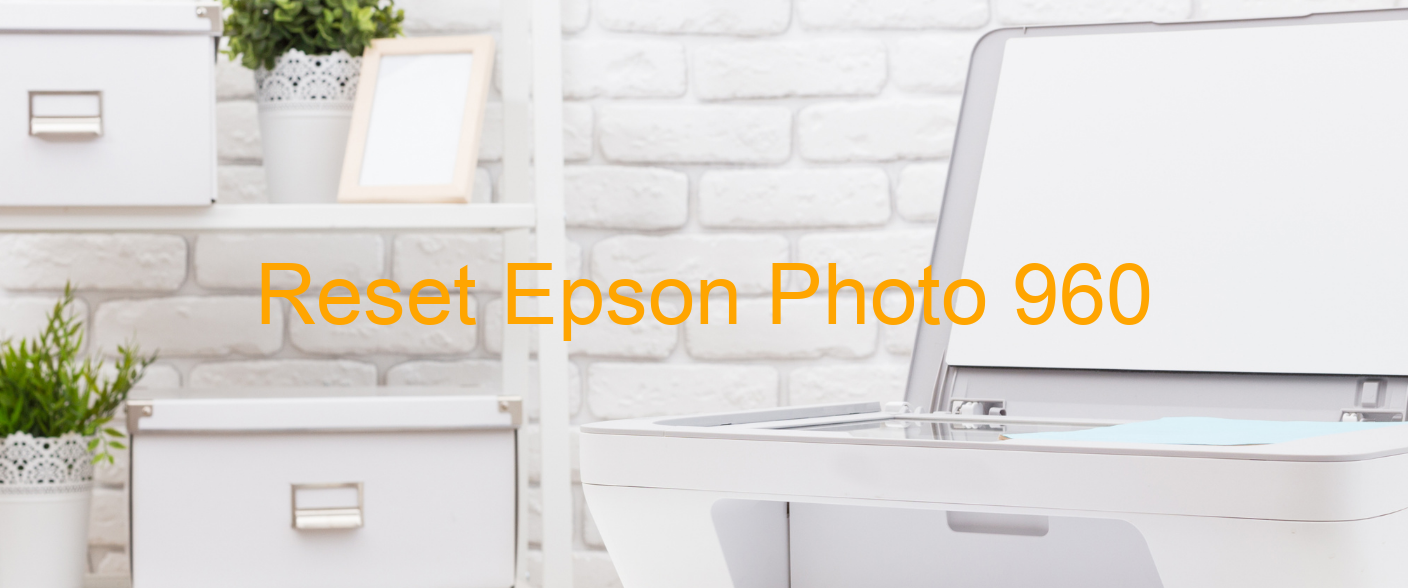 reset Epson Photo 960