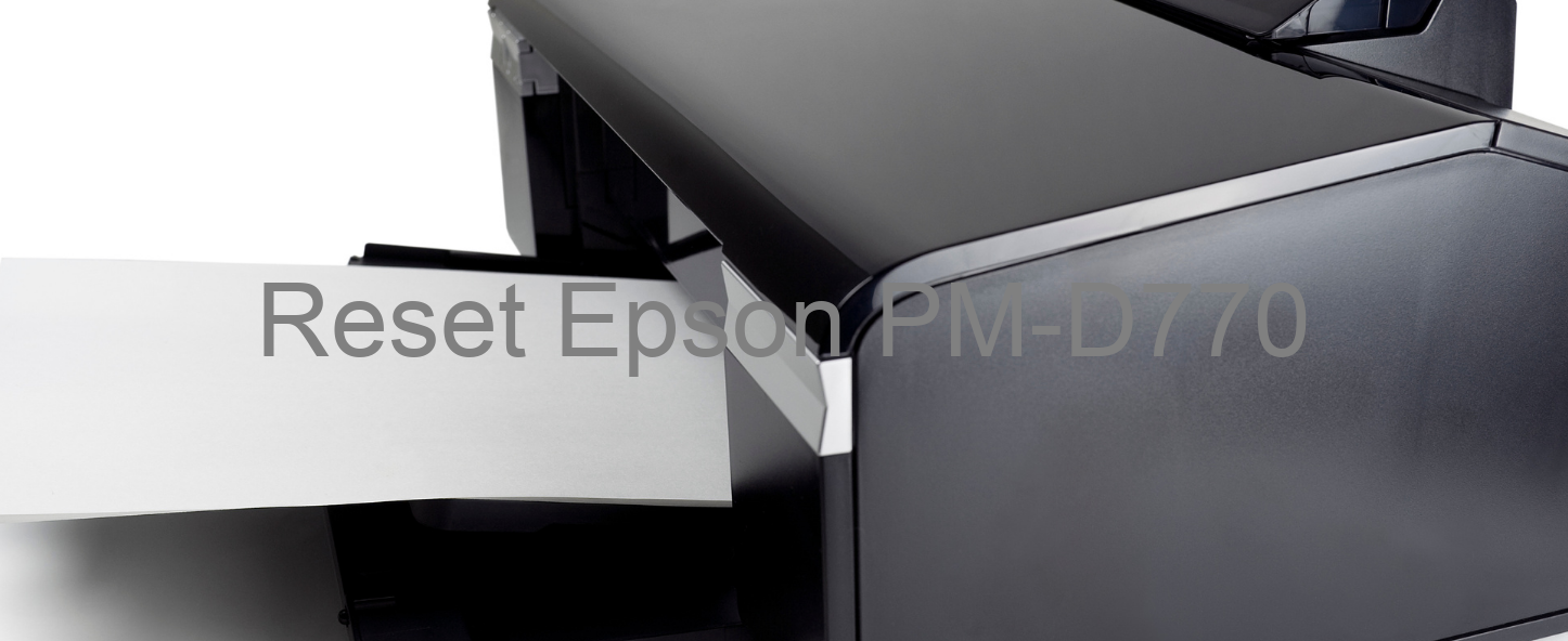 reset Epson PM-D770