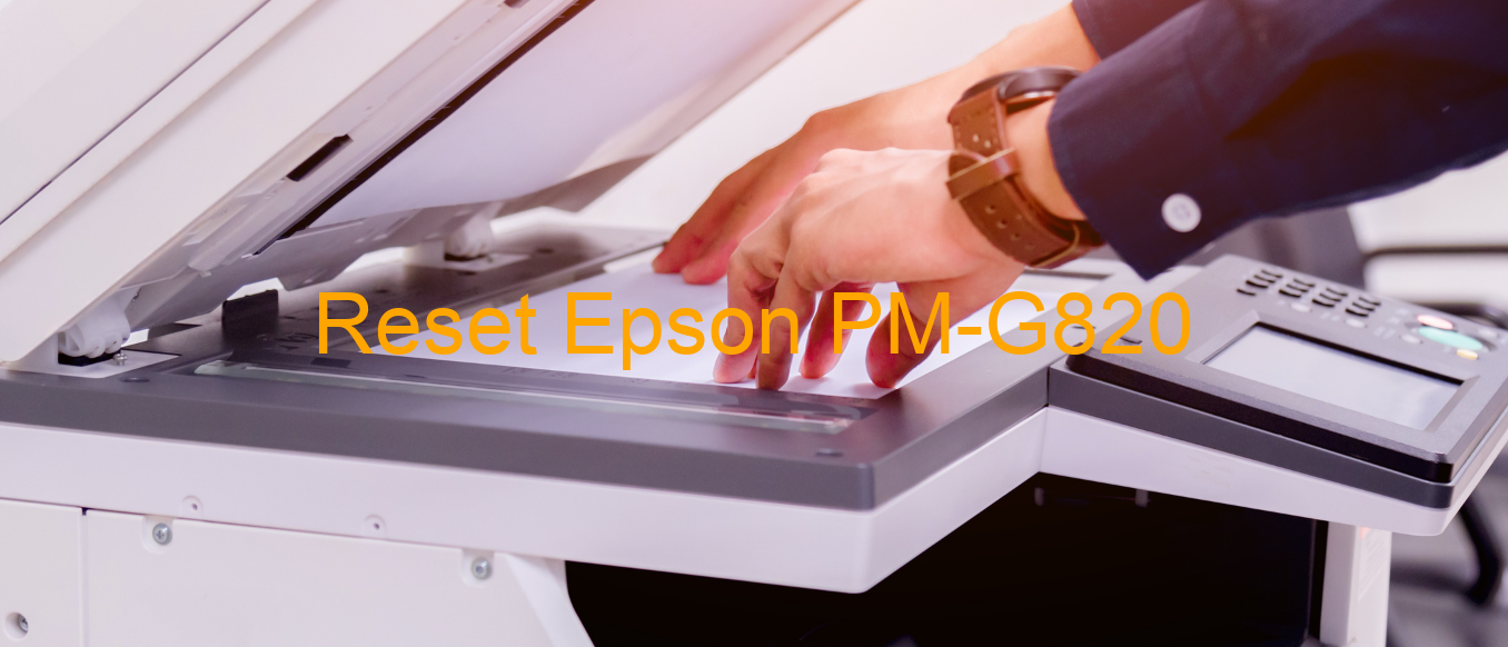 reset Epson PM-G820