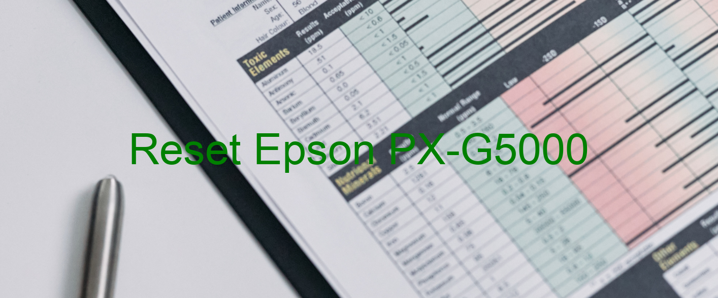 reset Epson PX-G5000
